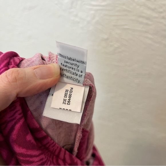 Diane von Furstenberg Zoe Dress 8 Silk Pink - Picture 8 of 9